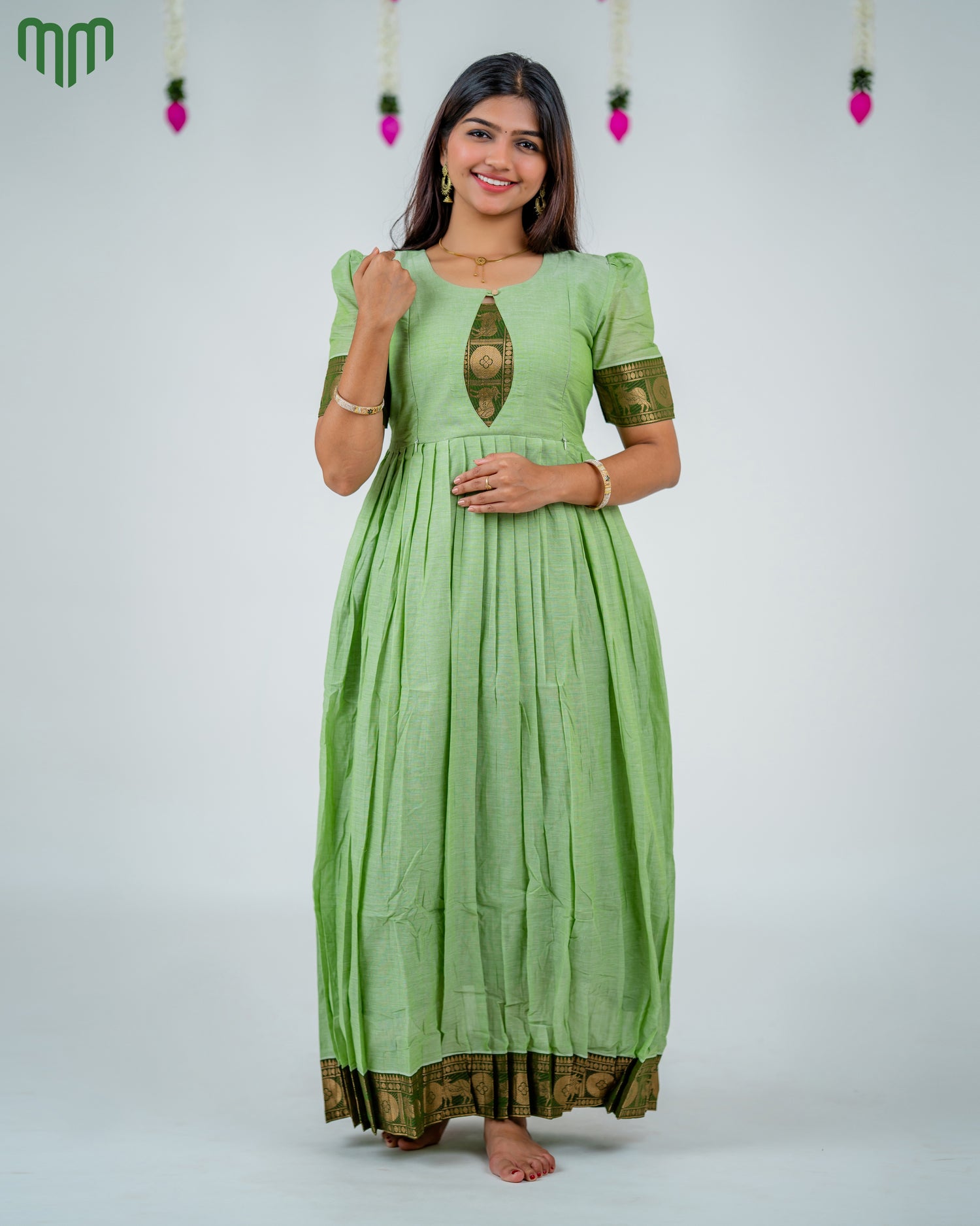 Poonguzhali_V6 Maternity Maxi