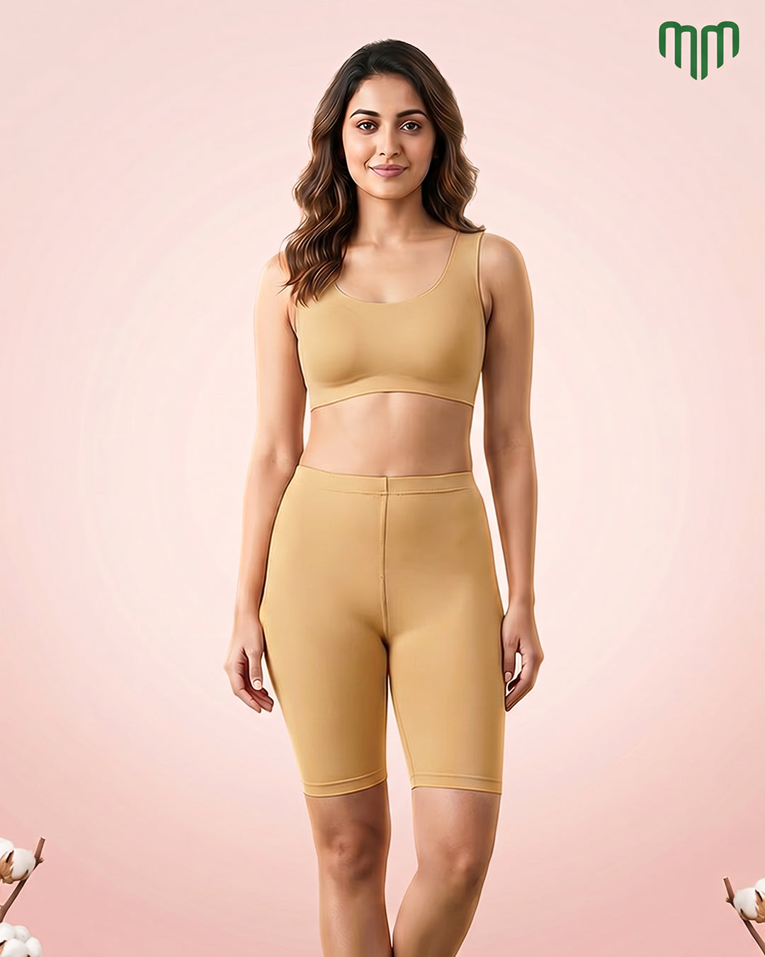 Stretchy Mumma Tights - Skin
