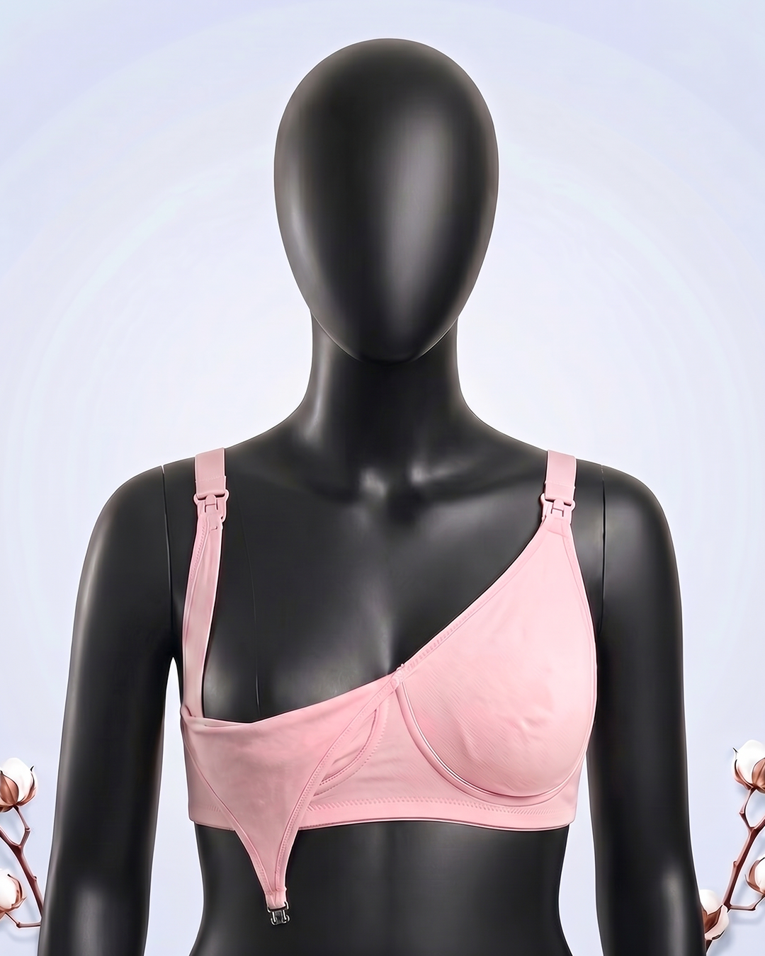 Cushy Mumma Nursing Bra - Pink
