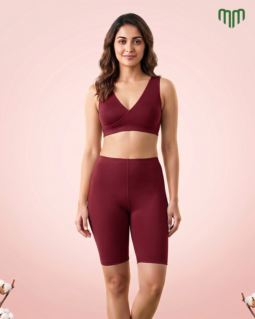 Stretchy Mumma Tights - Marron
