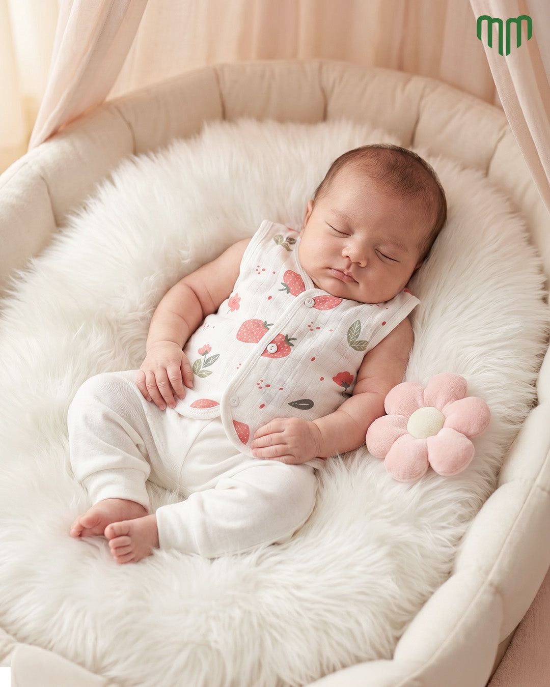 Little Cherry Muslin Jabla