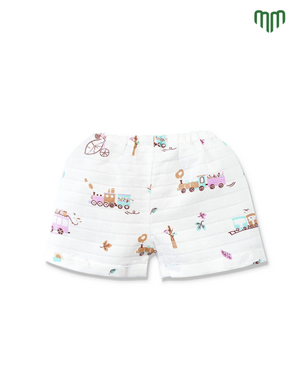 Little Ride Muslin Sleeveless Top &amp; Short