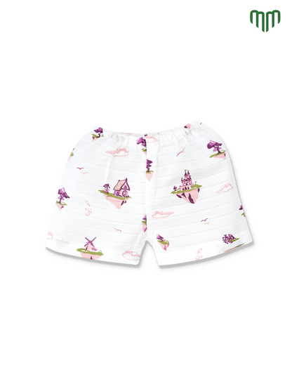 Little Happy Muslin Sleeveless Top &amp; Short