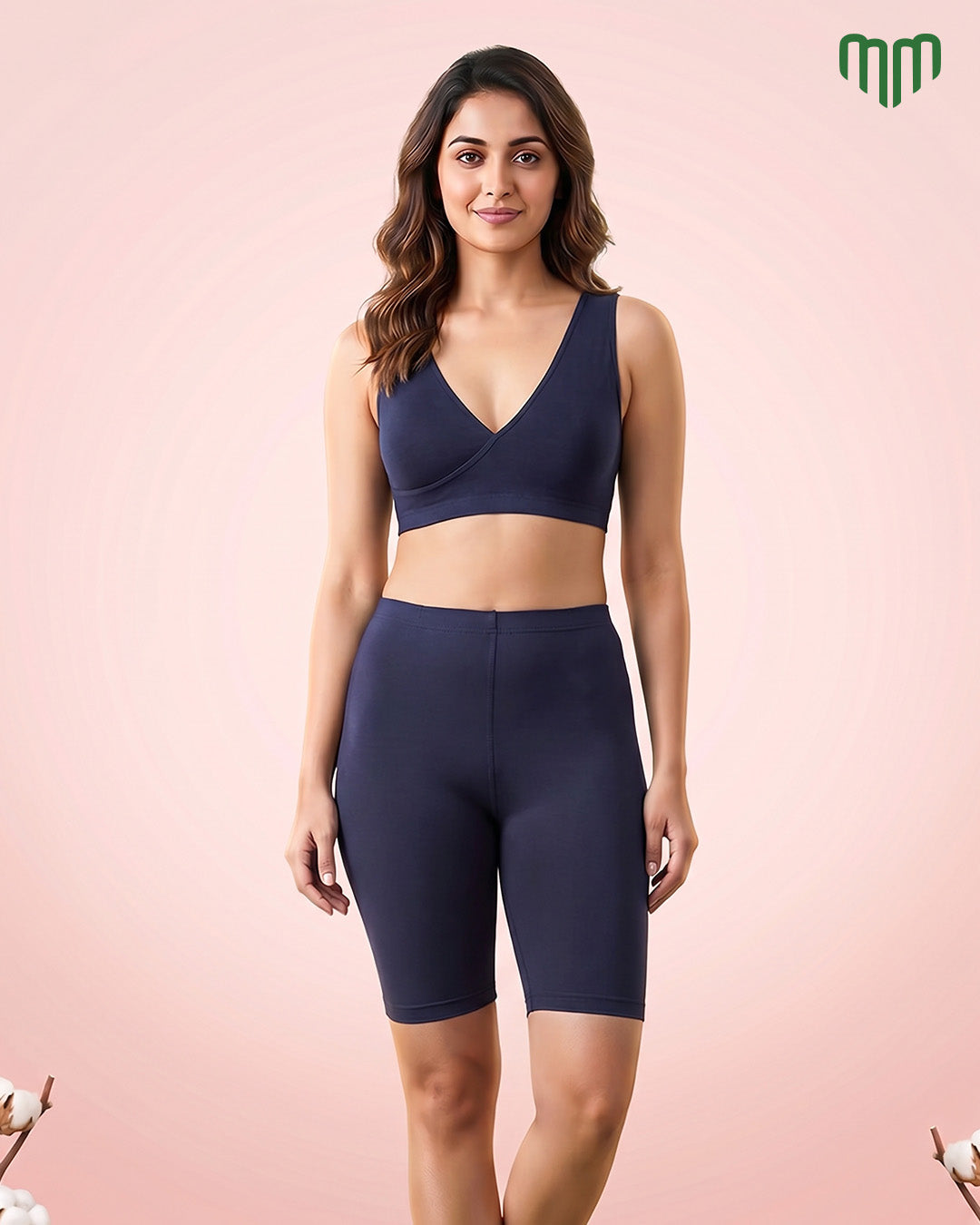 Stretchy Mumma Tights - Navy