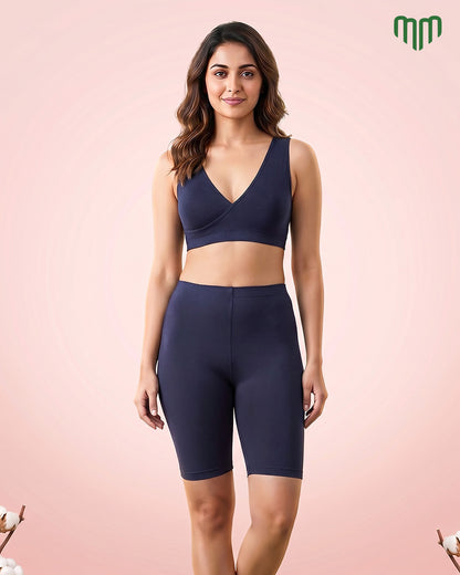 Stretchy Mumma Tights - Navy
