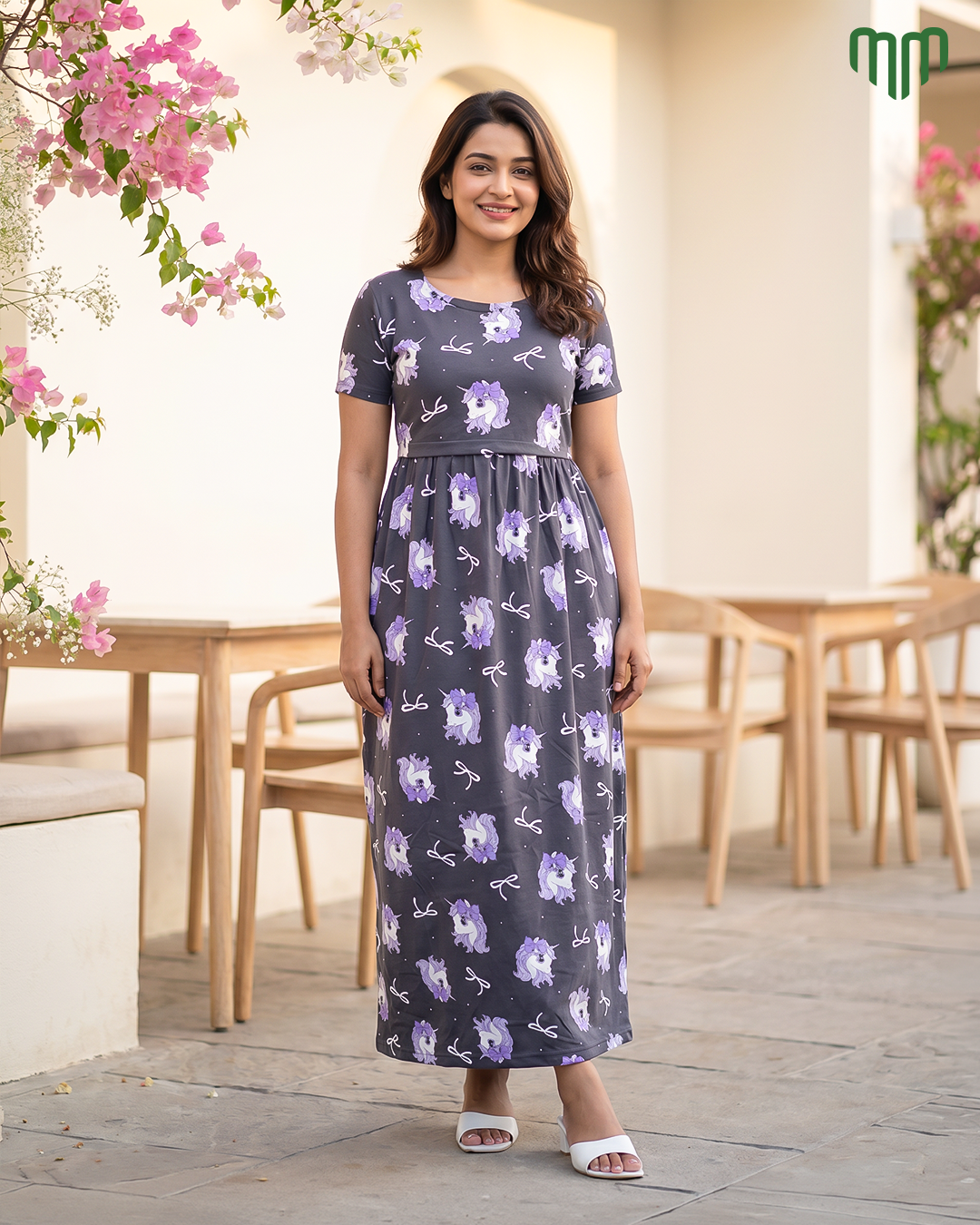 Princess Zipless Maternity Loungewear – Full Length