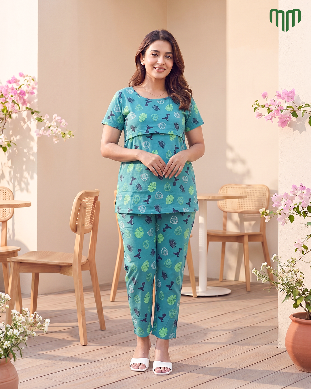 Dino Zipless Feeding Pant Set