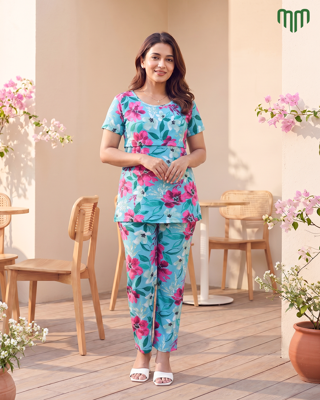 Bloom Zipless Feeding Pant Set