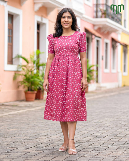 Tiny Bud Zipless Maternity Loungewear – Calf Length