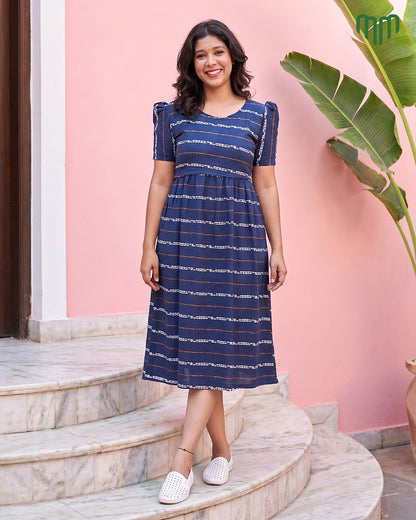 Mehak Zipless Maternity Loungewear – Calf Length