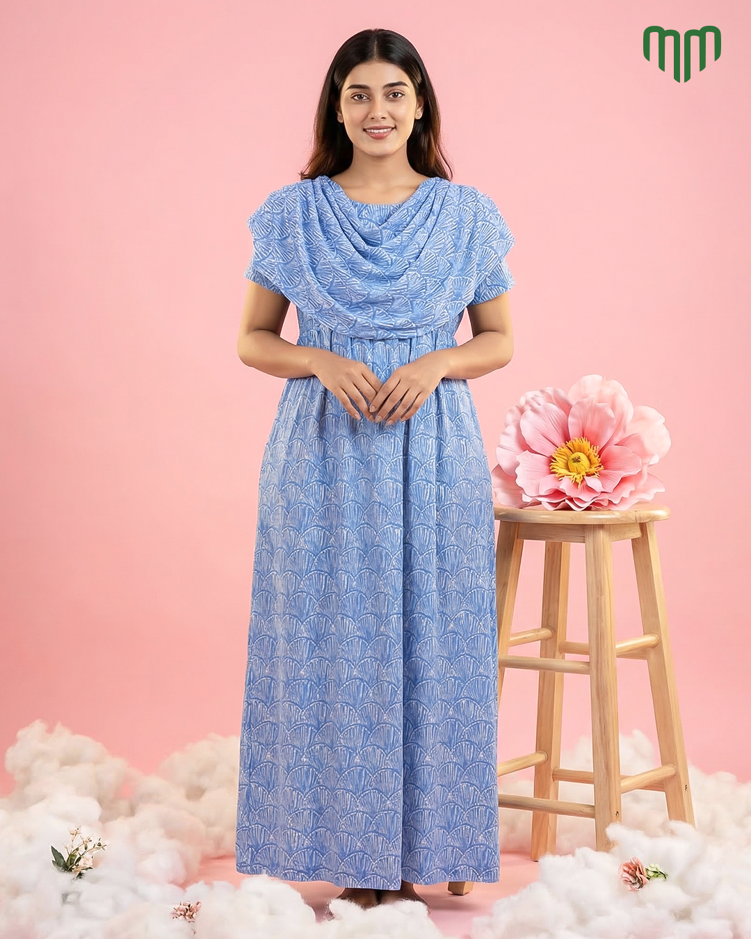 Shawl Style_V7 Casual Loungewear - Full Length