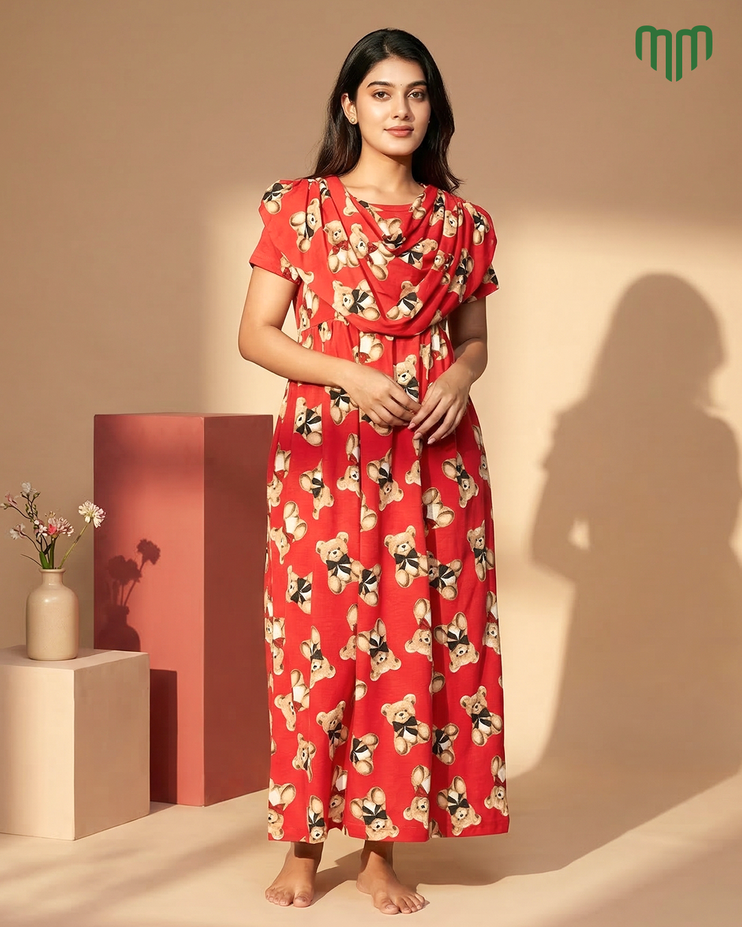 Shawl Style_V5 Casual Loungewear - Full Length