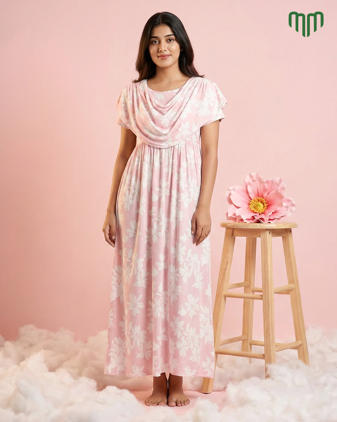 Shawl Style_V3 Casual Loungewear - Full Length