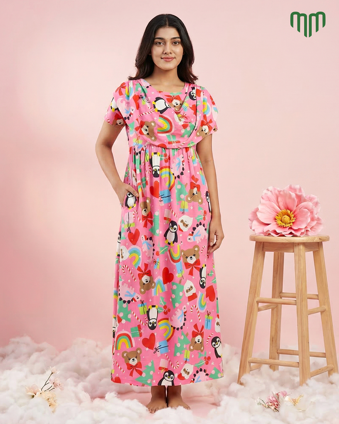 Shawl Style_V1 Casual Loungewear - Full Length