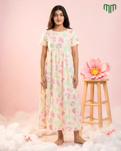 Flamingo Casual Loungewear - Full Length