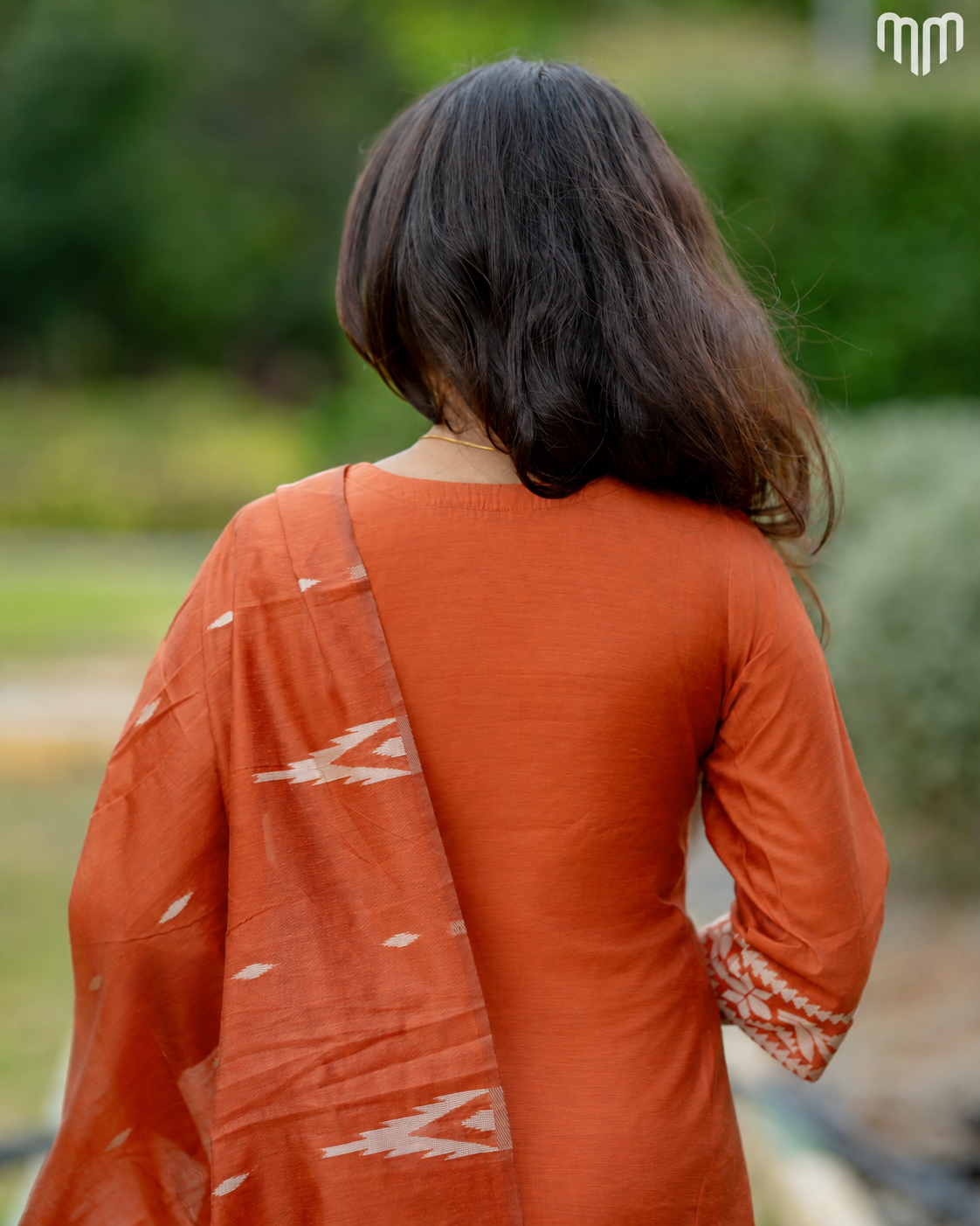 Nakshatra_Orange Maternity Kurti Set