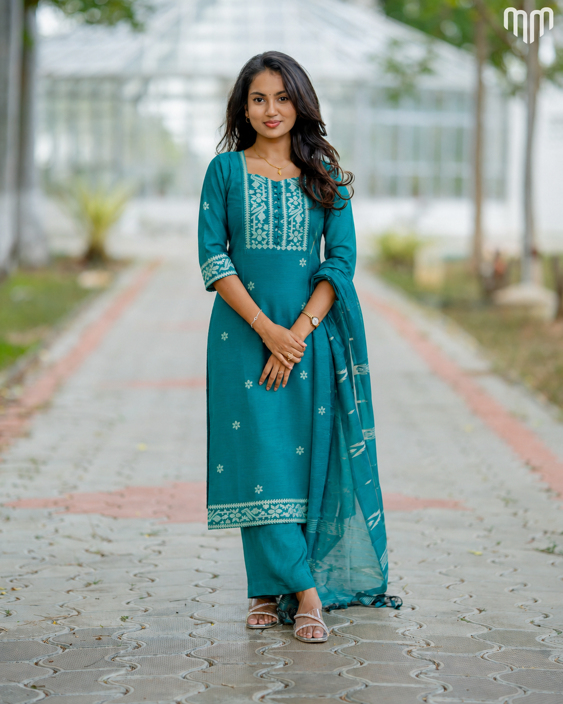 Nakshatra_Pine Maternity Kurti Set