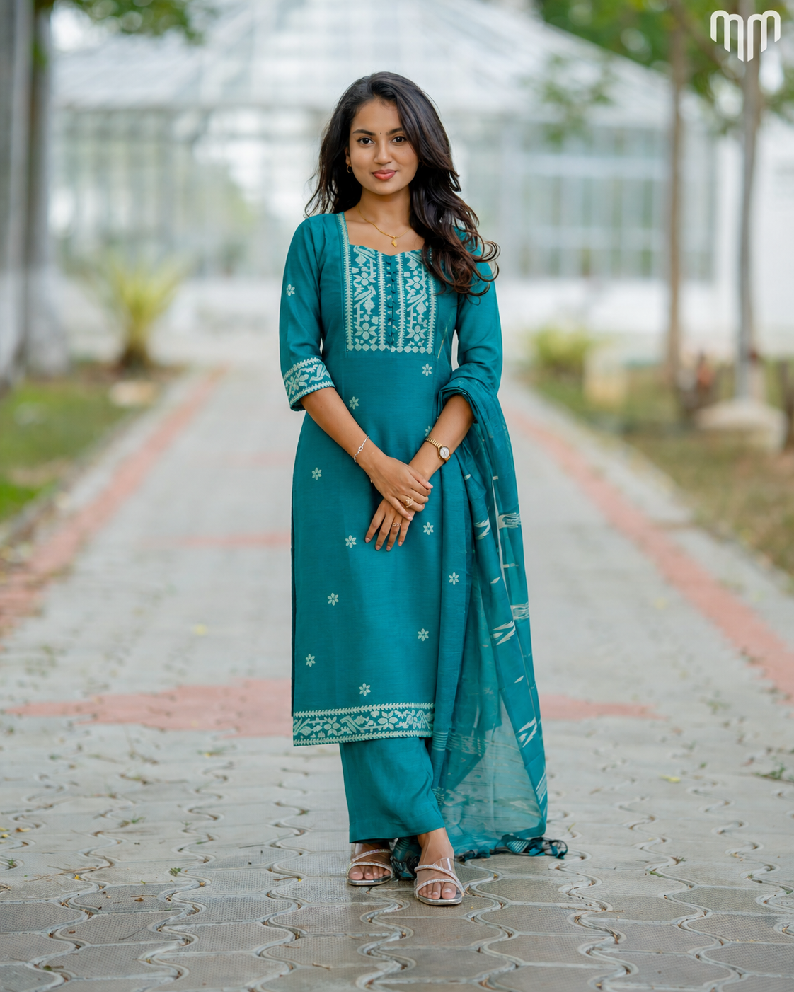 Nakshatra_Pine Maternity Kurti Set