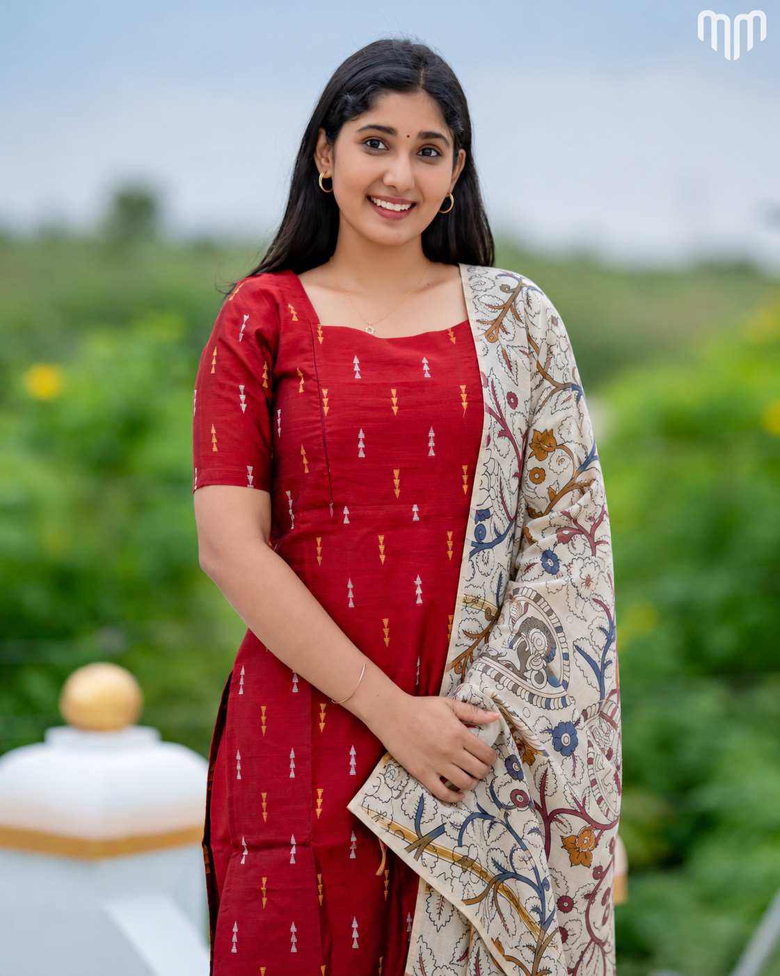 Rukmini New  Premium Raw Silk Maternity Kurti Set with top cotton lining