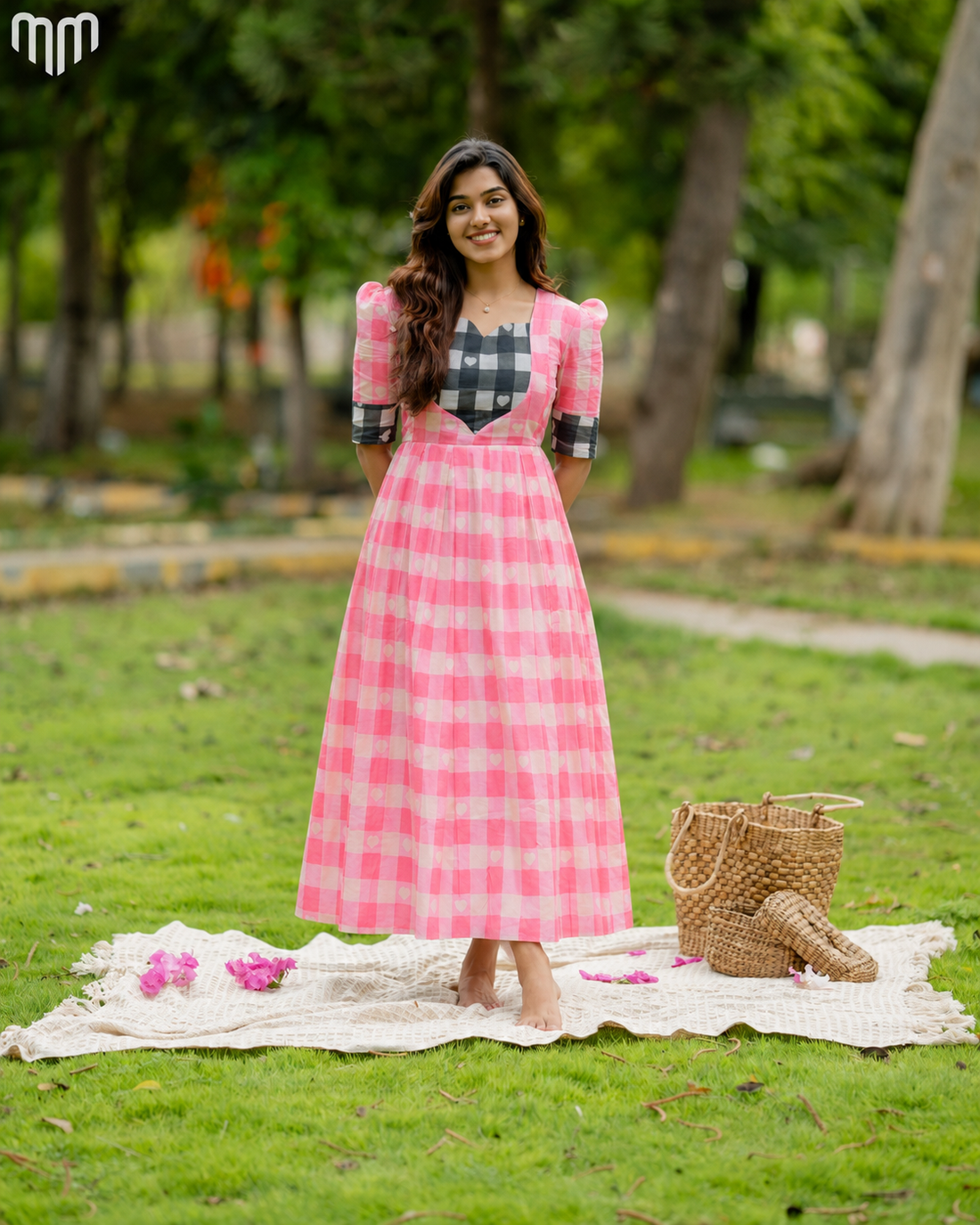 Sweet Heart_V1 Mul cotton Maternity Maxi