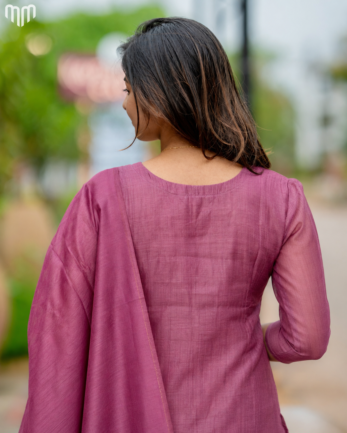 De_Magenta Maternity Kurti Set - Top &amp; Dupatta