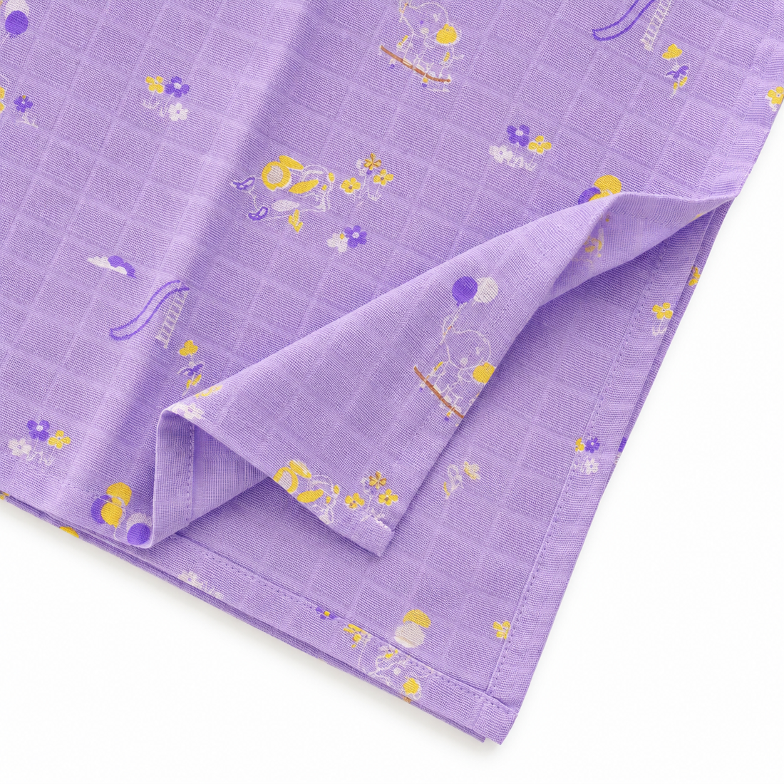 Little Friends Muslin 100% Cotton Baby Bath Towel