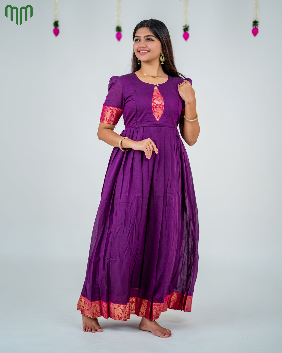 Poonguzhali_V1 Maternity Maxi