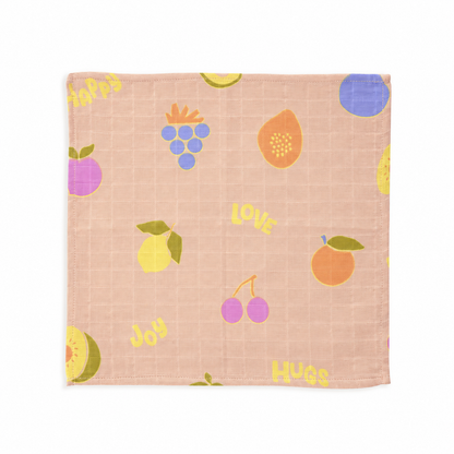 Little Muslin Wash cloth / Hand kerchief - 6 pack (27x27 Cm)
