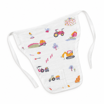 Little Riders Muslin Knot jabla &amp; Reusable Muslin Nappies / Langot