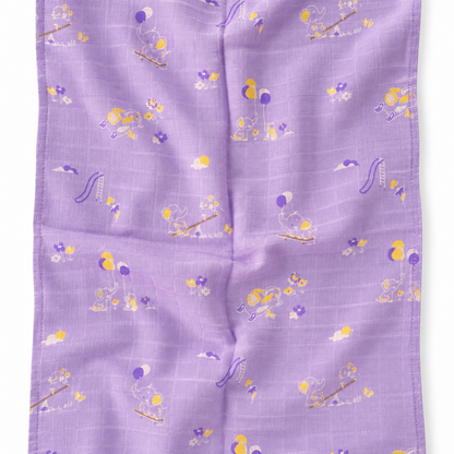 Little Friends Muslin 100% Cotton Baby Bath Towel