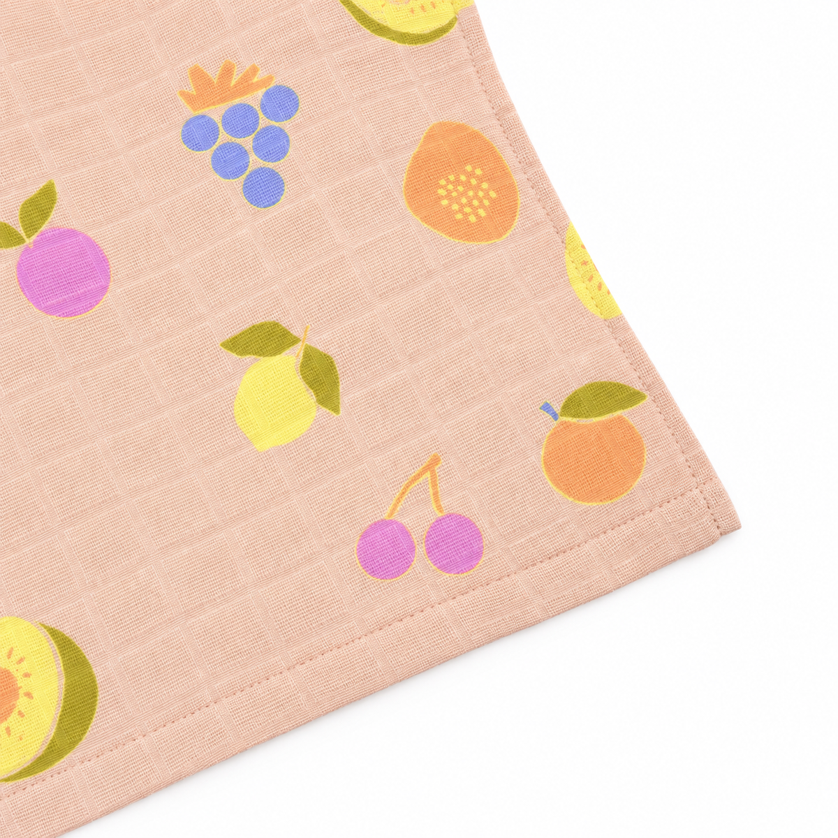 Little Fruits Muslin Knot jabla &amp; Reusable Muslin Nappies / Langot