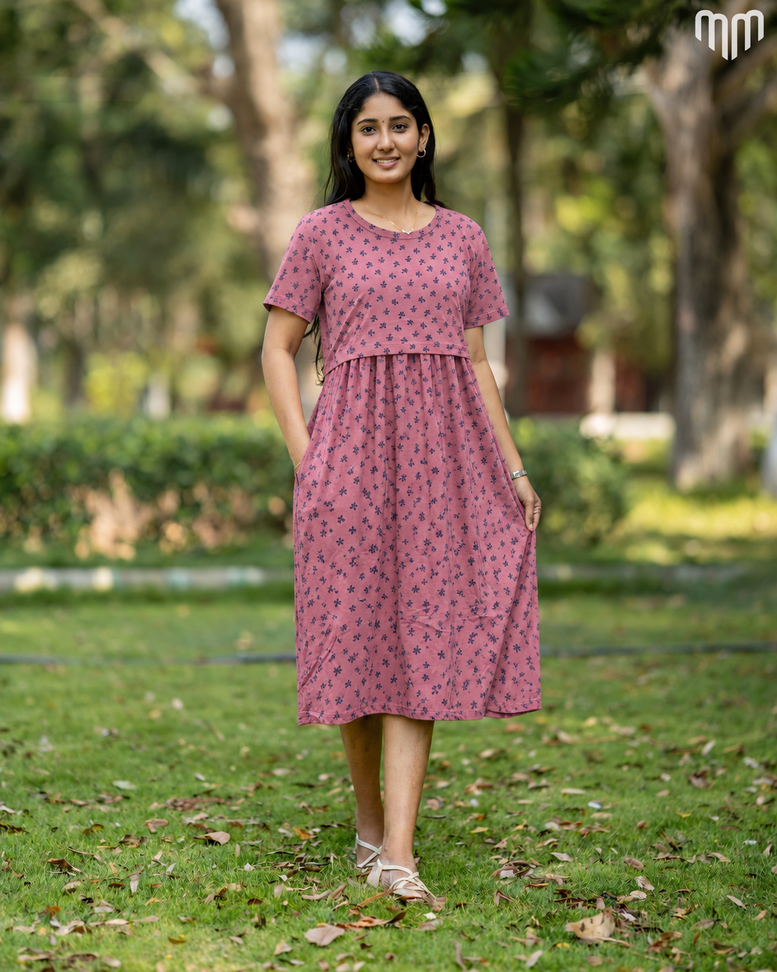 Nancy Zipless Maternity Loungewear – Calf Length