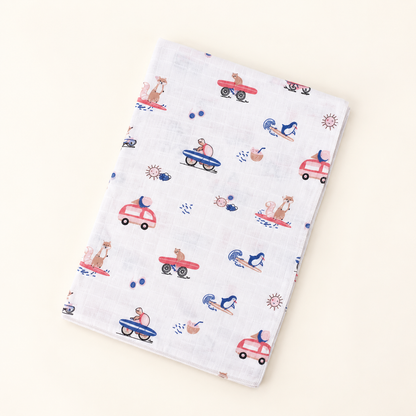 Little Riders Muslin Terry Dry Sheet