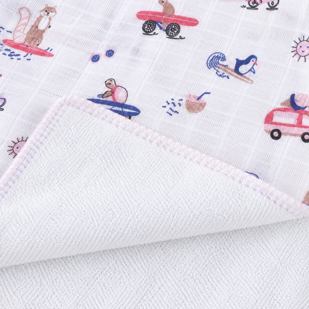 Little Riders Muslin Terry Dry Sheet