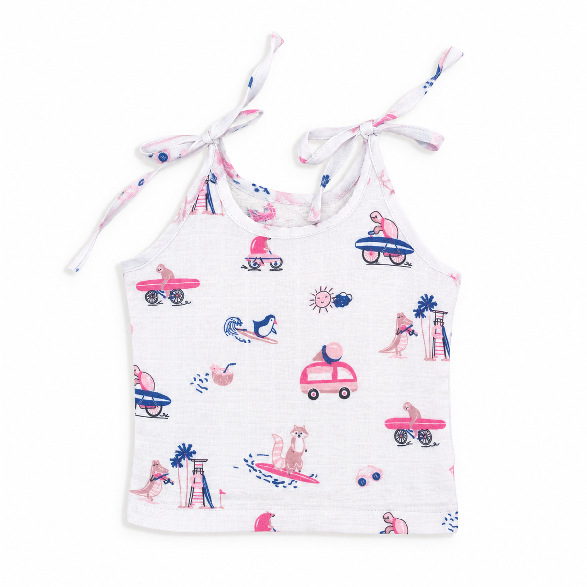Little Tractors Muslin Knot jabla &amp; Reusable Muslin Nappies / Langot