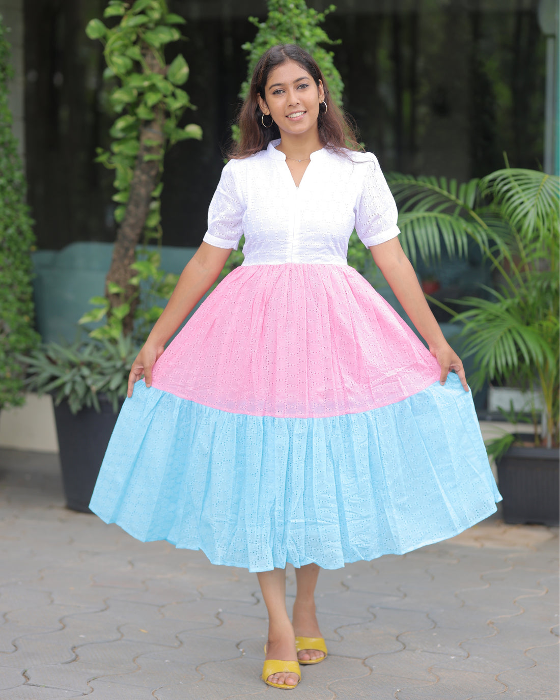 Cotton Candy Maternity Maxi