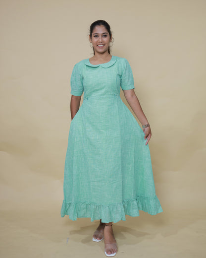 Cloudy Loom Maternity Maxi