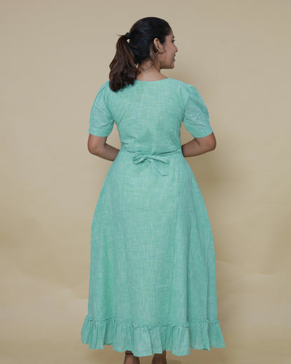 Cloudy Loom Maternity Maxi