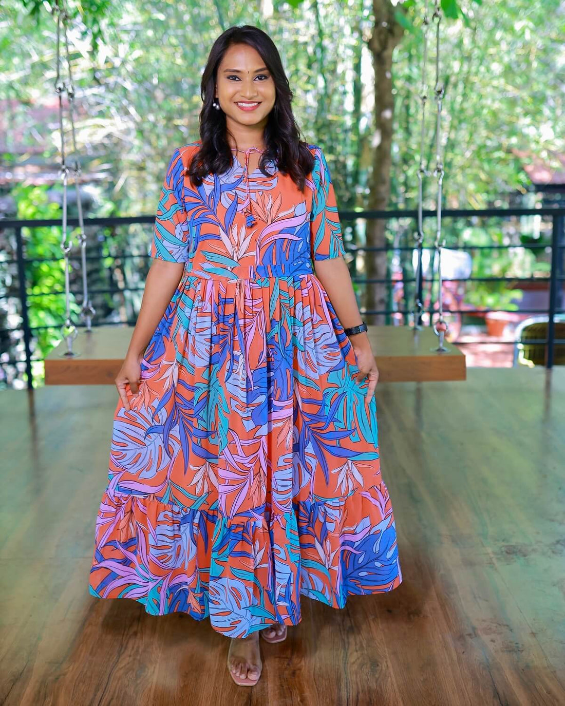 Janvi Maxi with Lining [NON_FEEDING]