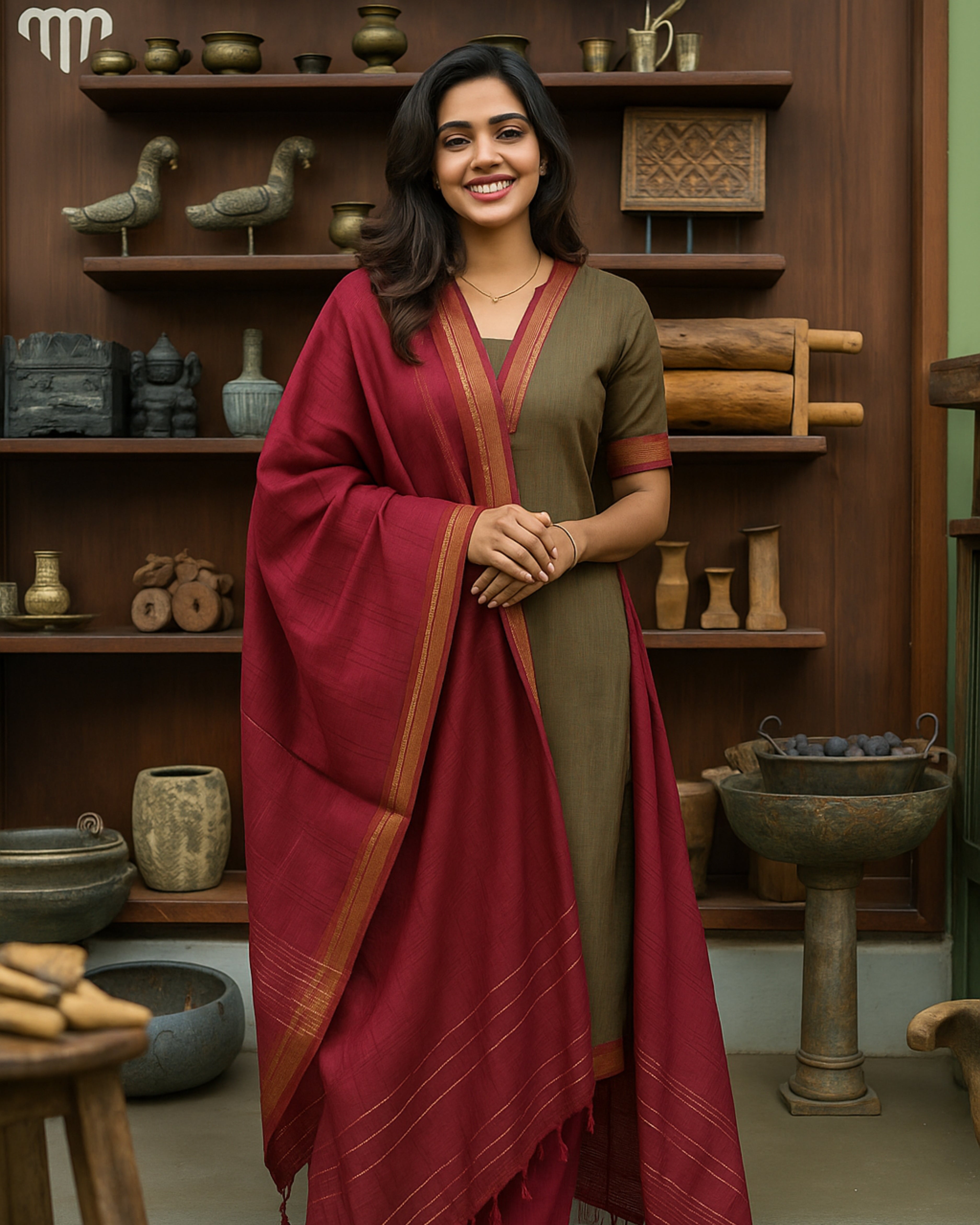 Mangalagiri_V3 Maternity Kurti