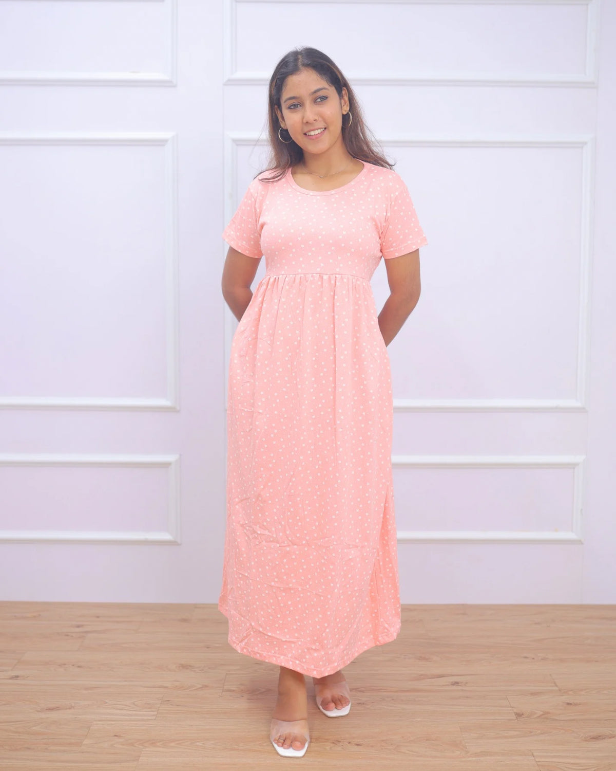 Peach_bud | Casual Non-Maternity Loungewear - Normal Sleeve | Full Length