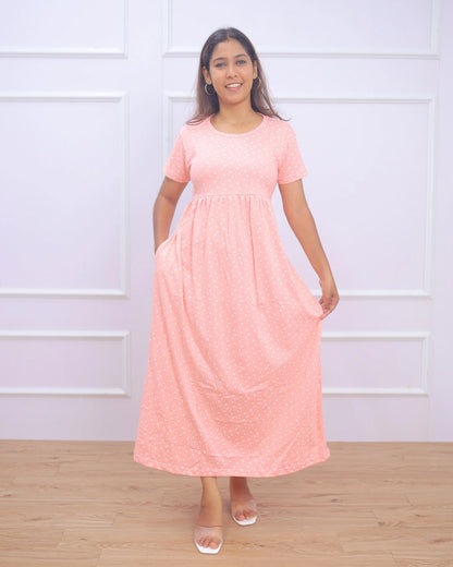 Peach_bud | Casual Non-Maternity Loungewear - Normal Sleeve | Full Length