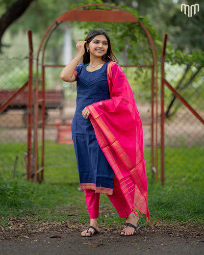 Mangalagiri_V5 Maternity Kurti Set