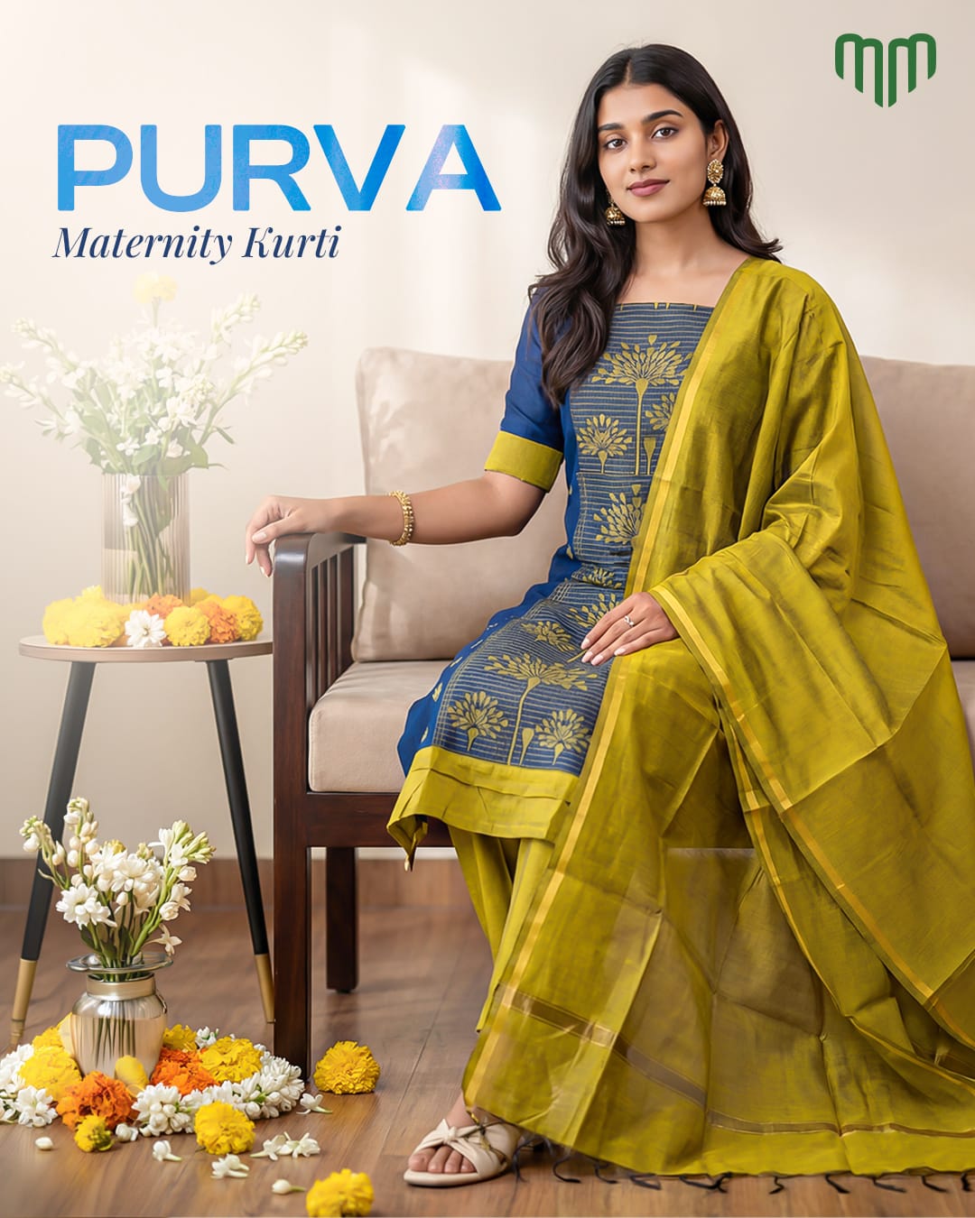 Purva Maternity Kurti Set