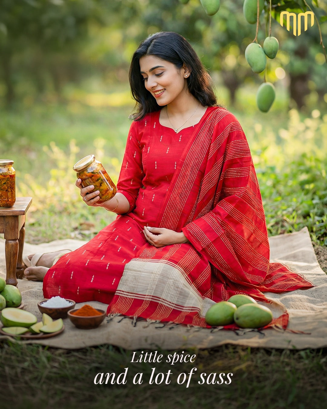 Tharagai_V2 Maternity Kurti Set