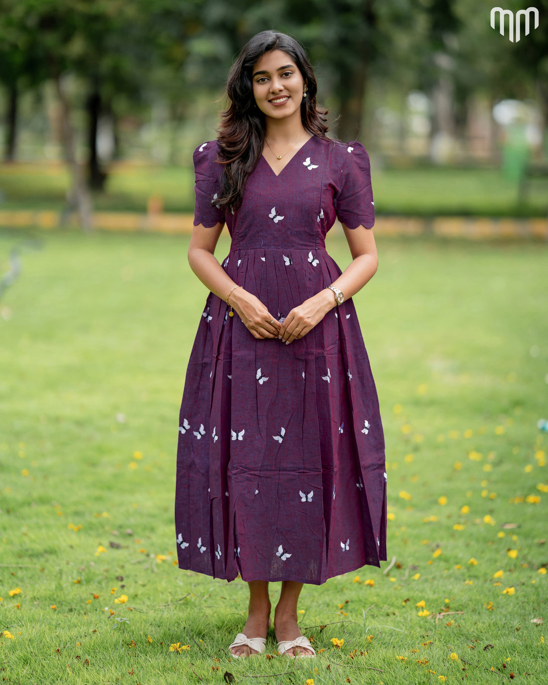 Butterfly Maternity Maxi