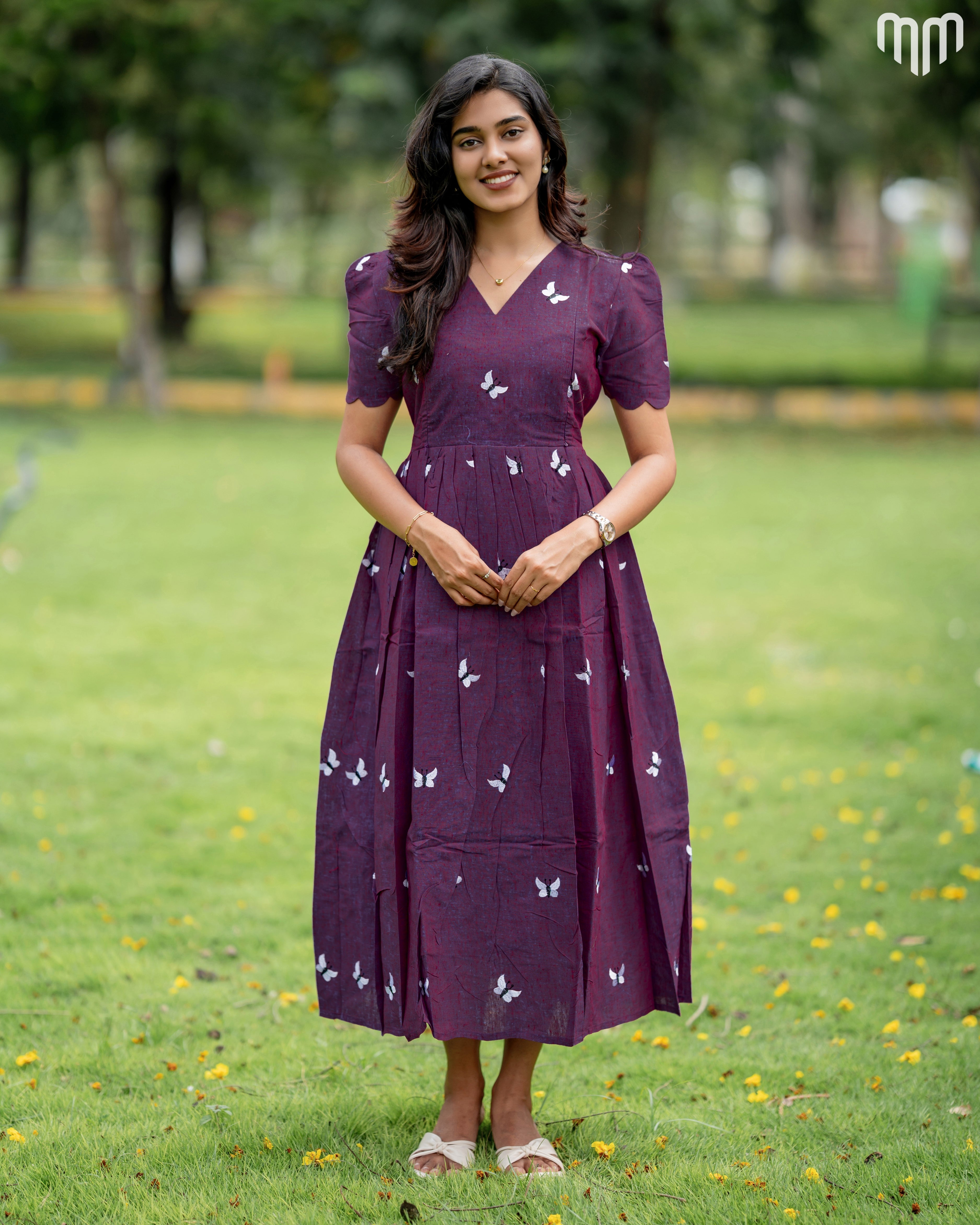 Butterfly Maternity Maxi